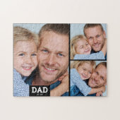 Puzzle Papa a fondé 3 Photo Moderne (Horizontal)