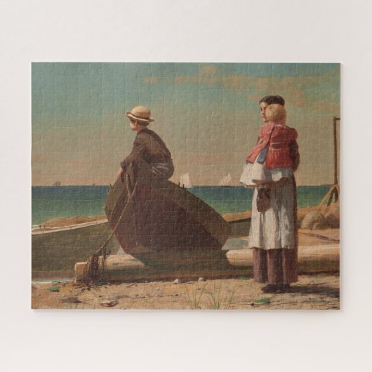 Puzzle Papa arrive ! Beaux-arts de Winslow Homer 1873 (Horizontal)