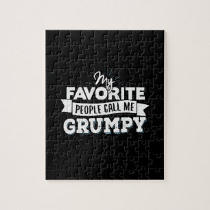 Puzzle Papa Cadeau Mes Favoris Les Gens M'Appelent Grumpy