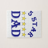 Puzzle Papa cinq étoiles (Horizontal)