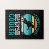 Puzzle Papa Cowboy (Horizontal)