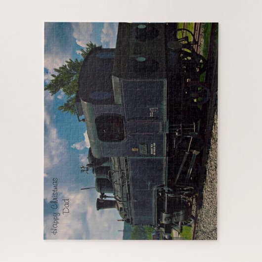 Puzzle Papa de Noël. (Vertical)