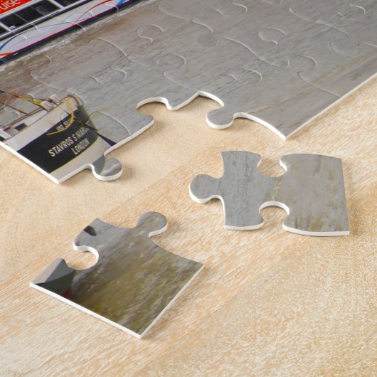 Puzzle Papa de Noël. (Côté)