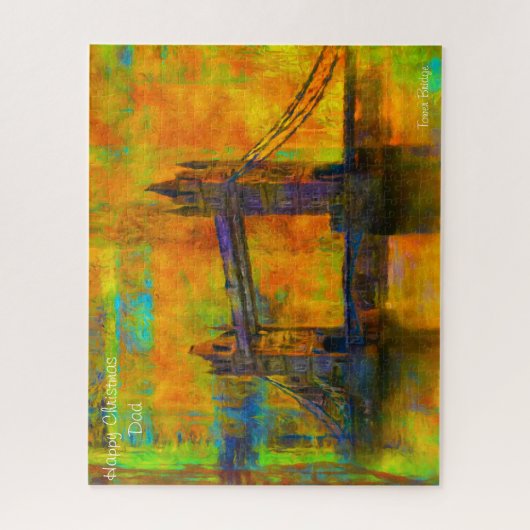 Puzzle Papa de Noël. (Vertical)