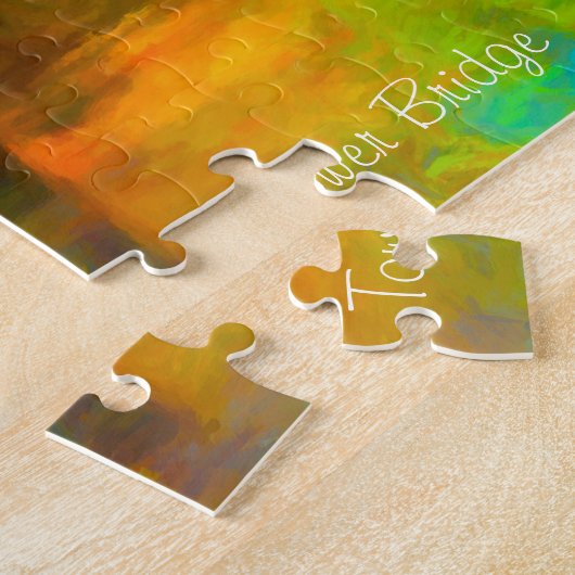 Puzzle Papa de Noël. (Côté)