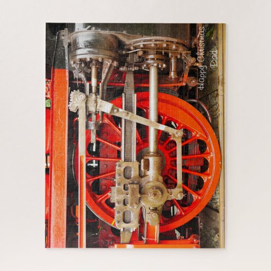 Puzzle Papa de Noël. (Vertical)