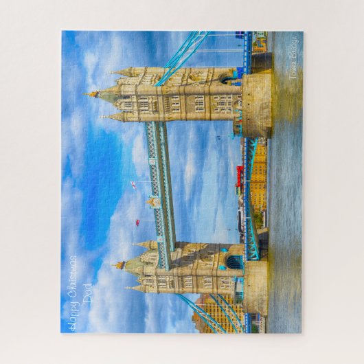 Puzzle Papa de Noël. (Vertical)