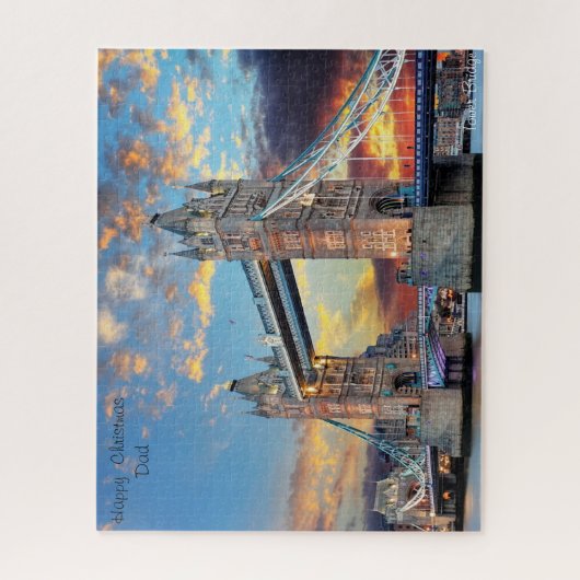 Puzzle Papa de Noël. (Vertical)