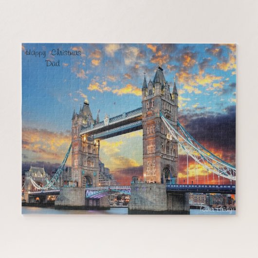 Puzzle Papa de Noël. (Horizontal)