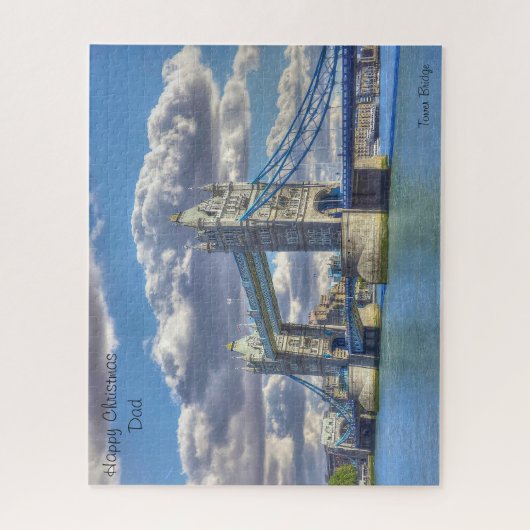 Puzzle Papa de Noël. (Vertical)