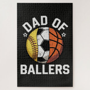 Puzzle Papa des joueurs de balle