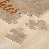 Puzzle Papa Fille Fête des pères meilleur jeu de Noël (Côté)