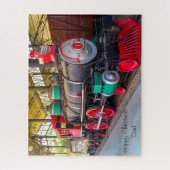 Puzzle Papa Noël. (Vertical)