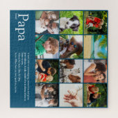 Puzzle Papa, Papa, Papa, Papa, Père Définition 12 Photo B (Horizontal)