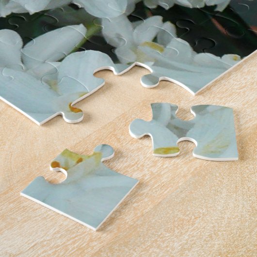 Puzzle Paperwhite Narcissus Fleurs blanches délicates (Côté)