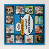 Puzzle Papi amusant Papy BD Photo Collage  (Horizontal)
