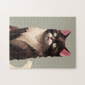 Puzzle Papier de chat Coupe Art Animaux de compagnie Food (Horizontal)