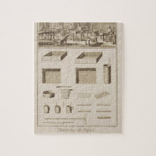 Puzzle Papier de marbrure, de la "encyclopédie" par Deni