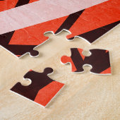 Puzzle Papier géométrique Abstrait : Texture haute vitess (Côté)