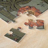 Puzzle Papier peint à treillis Morris antique (Côté)