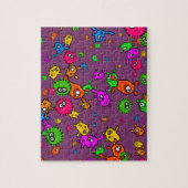 Puzzle Papier peint de bactéries (Vertical)