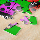 Puzzle Papier peint de coccinelle (Côté)