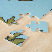 Puzzle Papier peint frise d'arbre de William Morris (Côté)