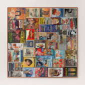Puzzle PAPIER vintage EPHEMERA COLLAGE (Horizontal)