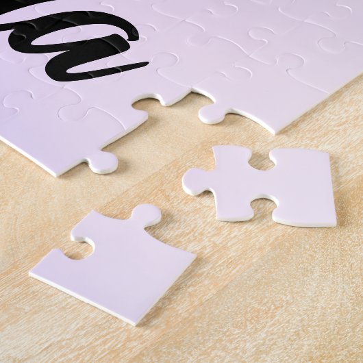 Puzzle Papillion Pop Art Pastel Personnalisé (Côté)