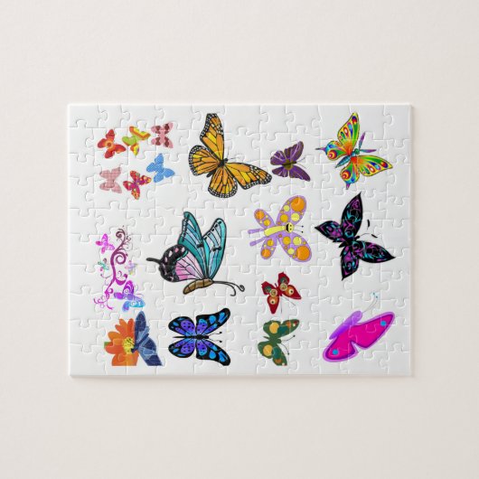 Puzzle papillon (Horizontal)