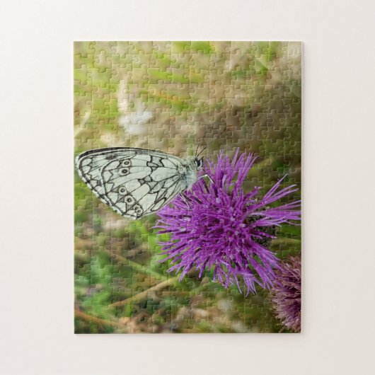Puzzle Papillon À damiers (Vertical)