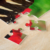 Puzzle Papillon à longues ailes zébrées. (Côté)