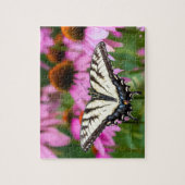 Puzzle Papillon à queue épaisse de tigre orientale sur le (Vertical)