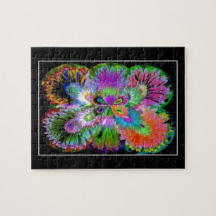 Puzzle papillon Abstrait