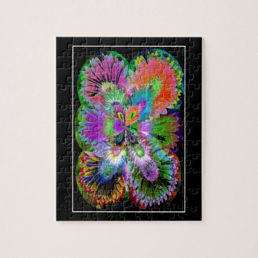 Puzzle papillon Abstrait (Vertical)