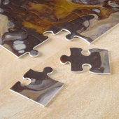 Puzzle Papillon - acryl abstrait (Côté)