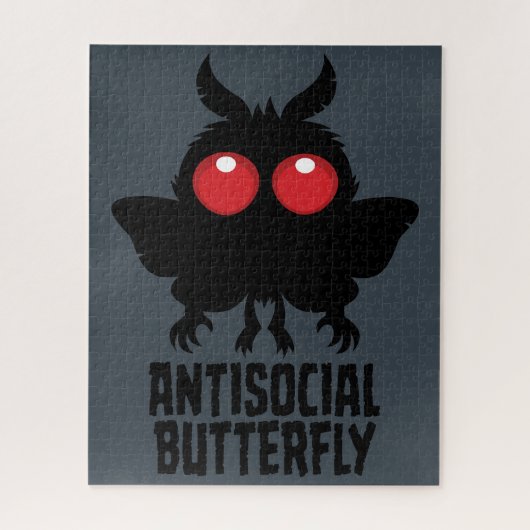 Puzzle Papillon Antisocial Mothman Cryptide (Vertical)