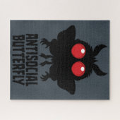 Puzzle Papillon Antisocial Mothman Cryptide (Horizontal)