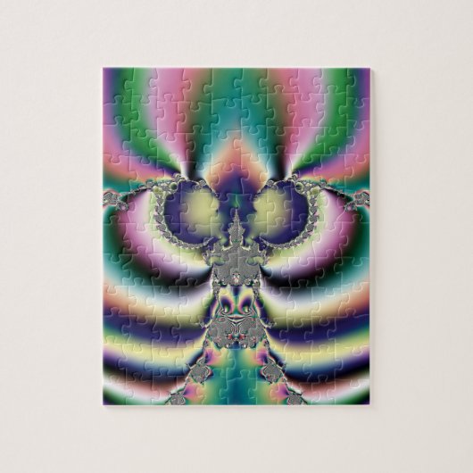 Puzzle Papillon arc-en-ciel (Vertical)