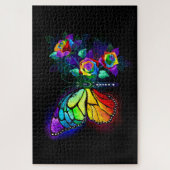 Puzzle Papillon arc-en-ciel (Vertical)