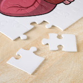 Puzzle Papillon au coeur (Côté)