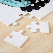 Puzzle Papillon au Yoga Stretching Legs (Côté)