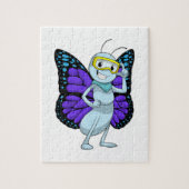 Puzzle Papillon aux lunettes (Vertical)