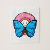 Puzzle Papillon avec Donut (Vertical)