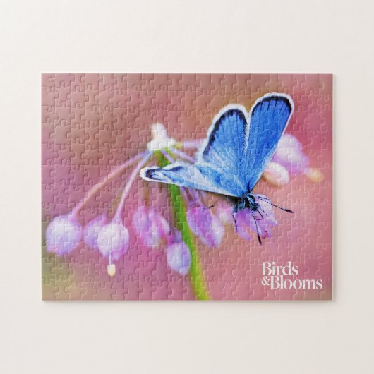 Puzzle Papillon azuré (Horizontal)