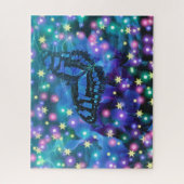 Puzzle Papillon bleu (Vertical)