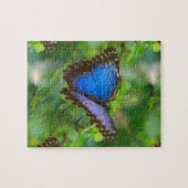 Puzzle Papillon bleu (Horizontal)