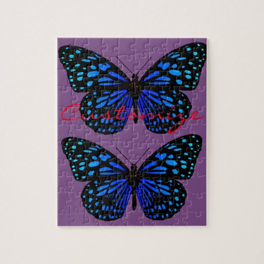 Puzzle Papillon bleu Thunder_Cove (Vertical)