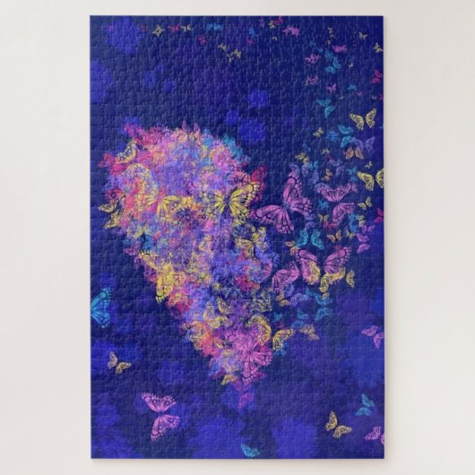 Puzzle papillon cardiaque (Vertical)