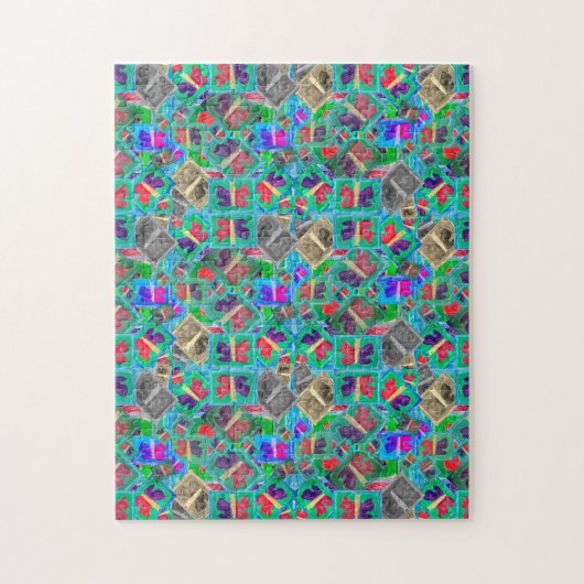 Puzzle Papillon coloré Multi Challenge | (Vertical)